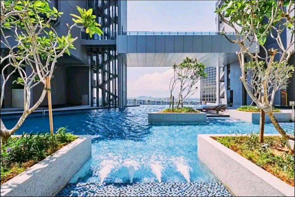 Seaview#Warmth#Netflix#Privatebathtub#Seasideluxurycondo#Imperioresidence Malacca Esterno foto
